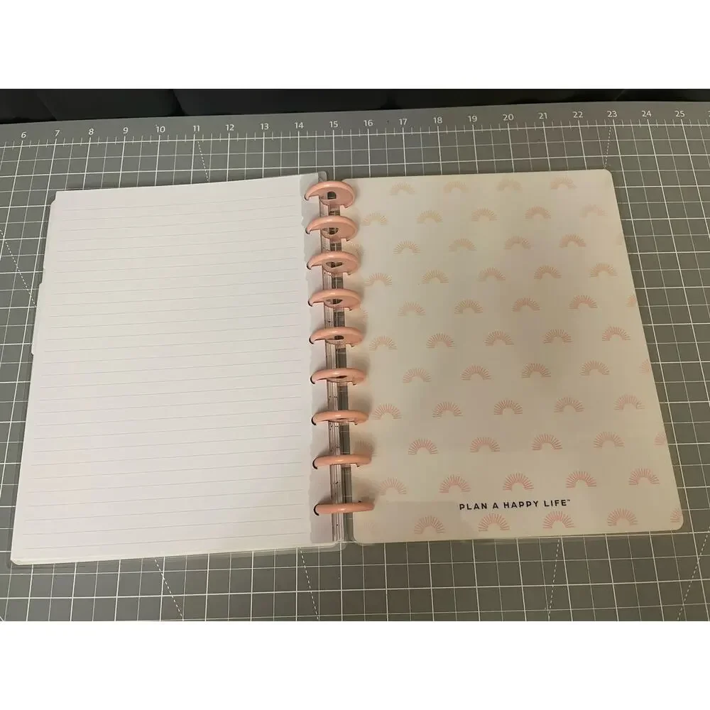 Happy Planner Classic Neutral w/6mo Vertical Checklist Layout & Faith Notebook